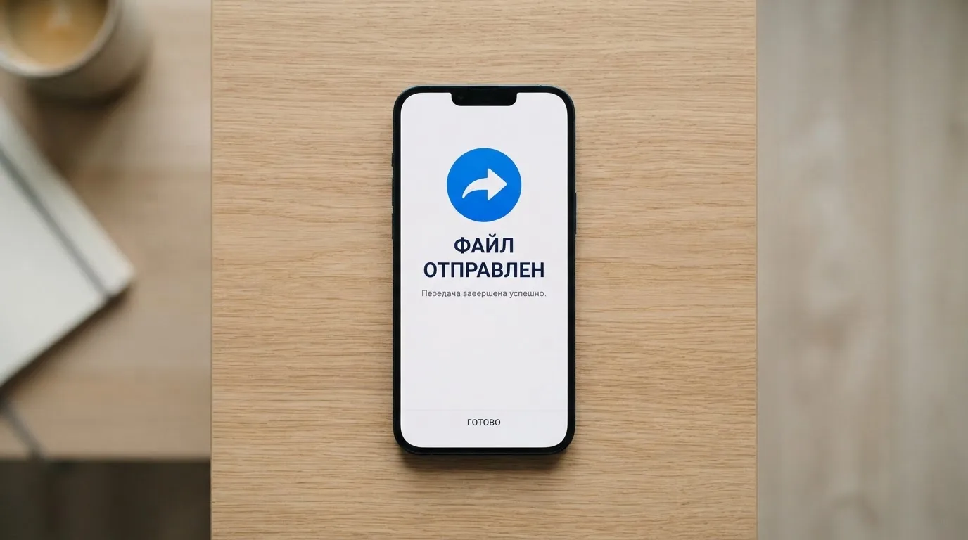 Телефон с экраном перевода стейблкоина